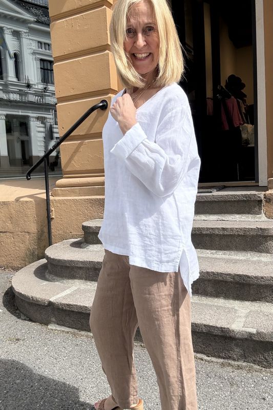 11027 Barell pants fra By basics i lin