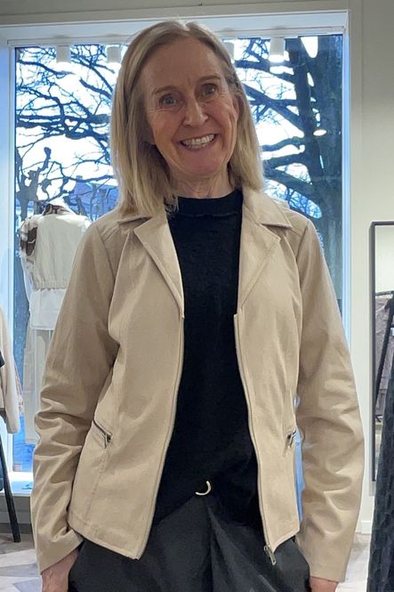 Hovedbilde Pamora kort jakke i skinn imitasjon fra 2-Biz