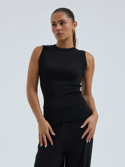 Hovedbilde Seamless basic merino/silk tank topp