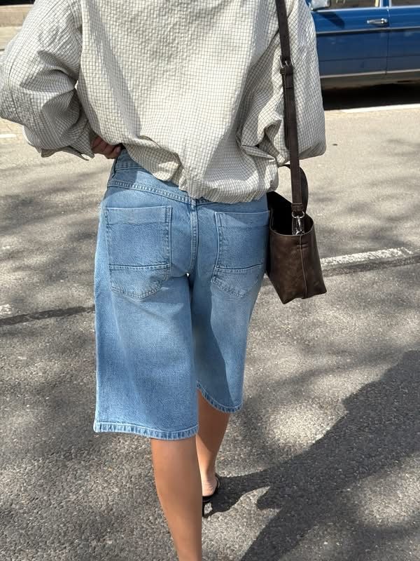 Nola jeans shorts fra Para Mi