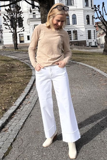 Hovedbilde MIRA TURN UP fra Para Mi i hvit