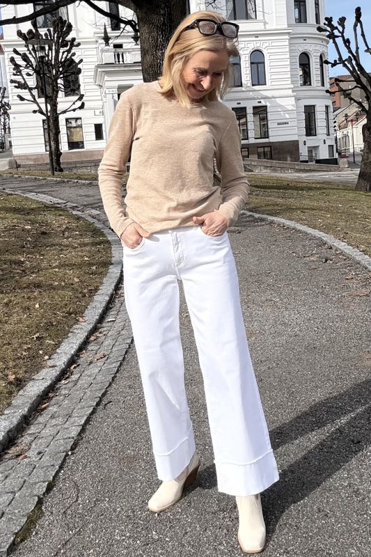 MIRA TURN UP fra Para Mi i hvit