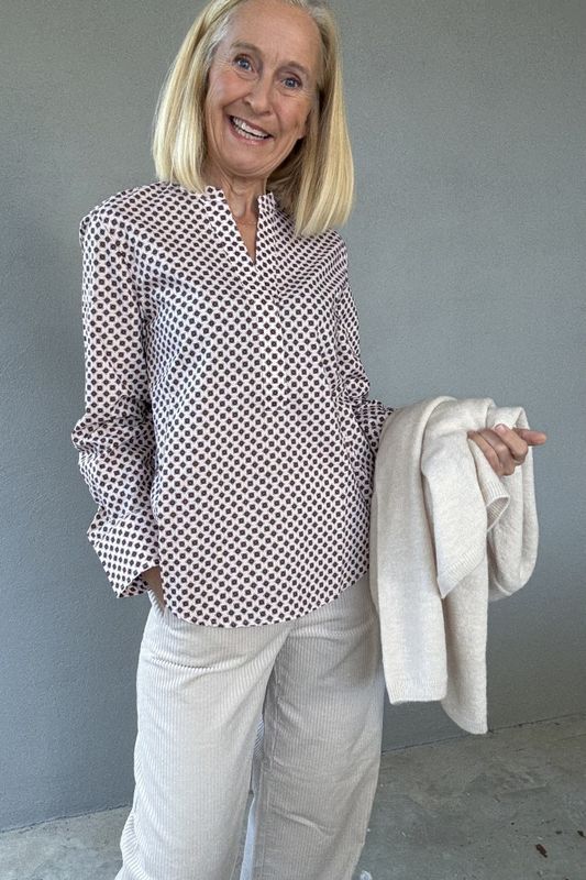 Marc´OPolo skjorte-bluse med print