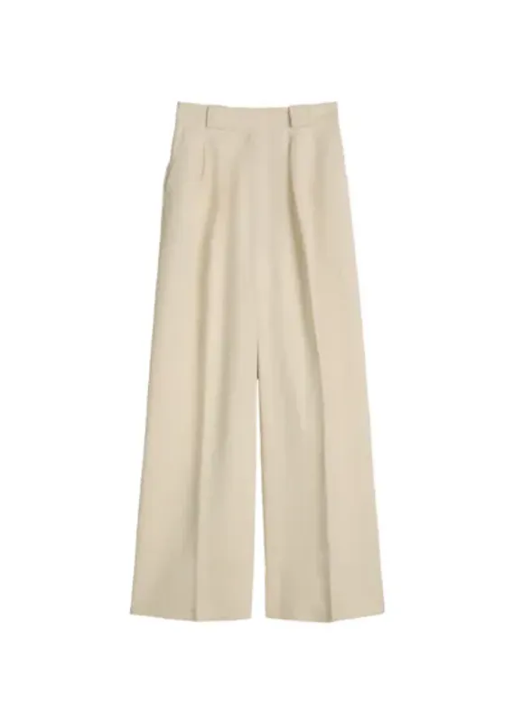 MarcO Polo bukse med lange ben og høyt liv