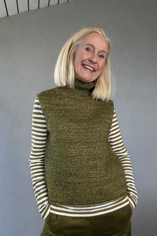 Marc´OPolo sin stripete bomulls topp