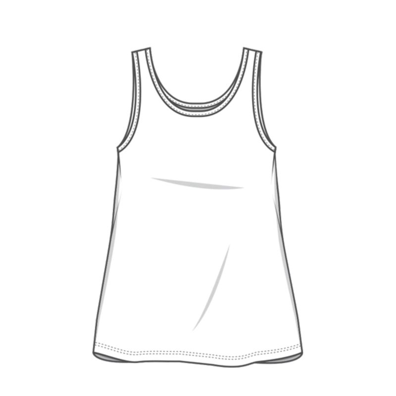 2302 By basics bomulls singlet