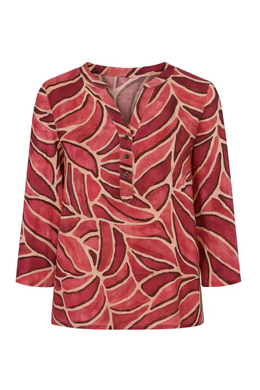 Amoa bluse fra 2-Biz i lekre farger